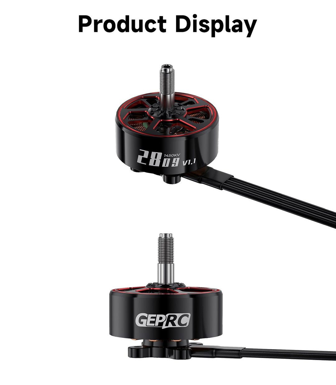 GEPRC SPEEDX2 2809 V1.1 Motor - 1280KV/1450KV