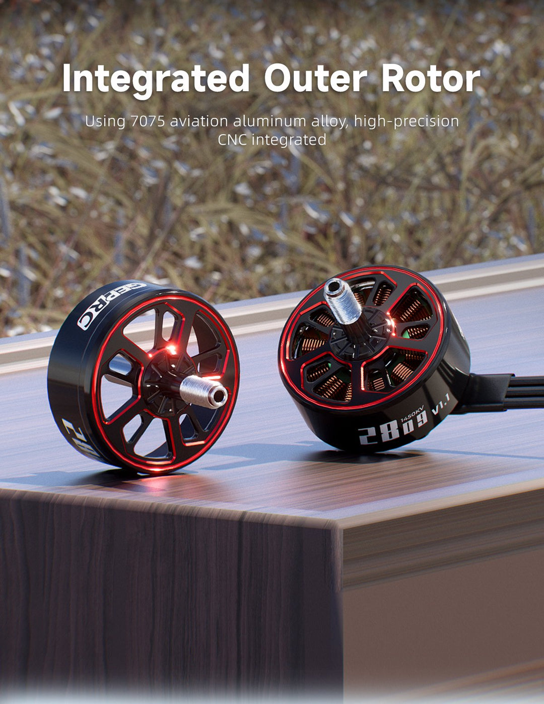 GEPRC SPEEDX2 2809 V1.1 Motor - 1280KV/1450KV
