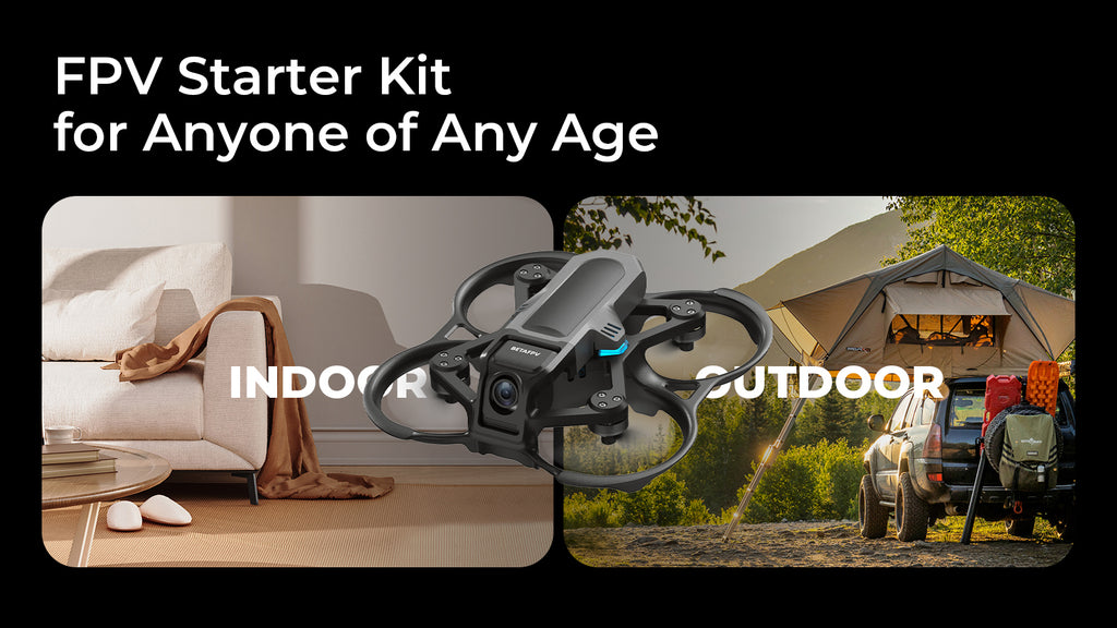 BETAFPV Aquila16 FPV Kit - Brushless Racing Drone for Indoor & Outdoor Flight