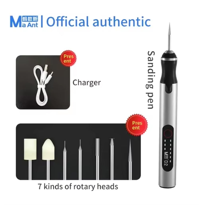 Maant D1 Qianli Cordless Electric Grinder - Versatile Carving, Engraving, Cutting, and Polishing Tool - Thedroneflight