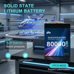 XINGTO Semi-Solid State UAV Battery Pack — 6S–14S, 40–80Ah, 10C, CE Certified, for VTOL, Industrial Drone & Heavy-Lift UAV