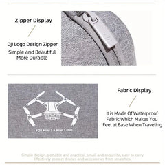 For DJI Mini 3/3 Pro Carrying Case Travel Shoulder Bag Scratch-Resistant Mini 3/3 Pro Handbag Drone Accessories Bag