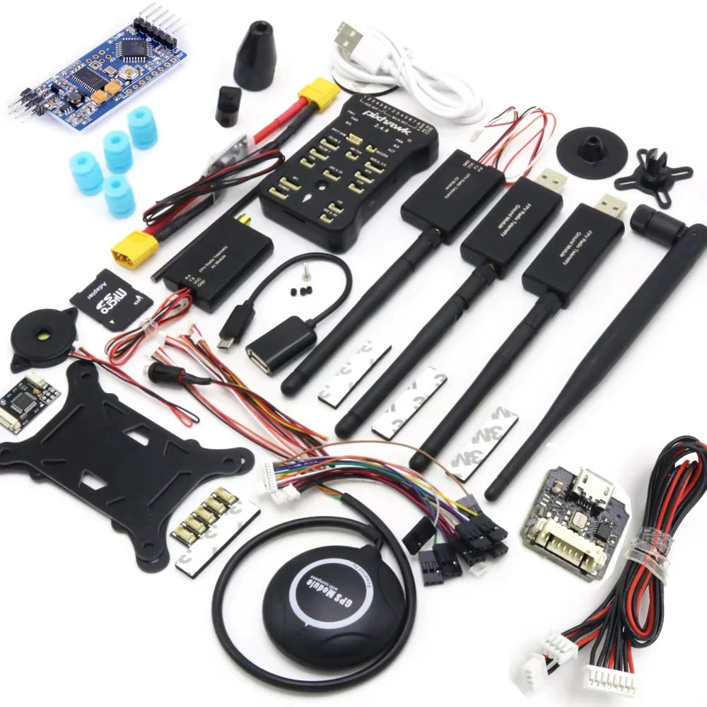 Pixhawk autopilot with safety switch and buzzer