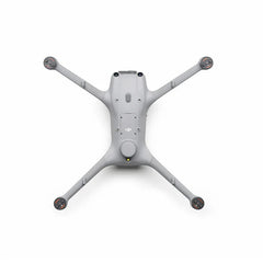DJI Matrice 4D-series drone, underside view showing body and four arms