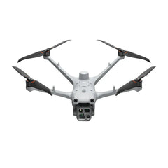 DJI Matrice 4D-series drone, elevated front view with arms and propellers extended