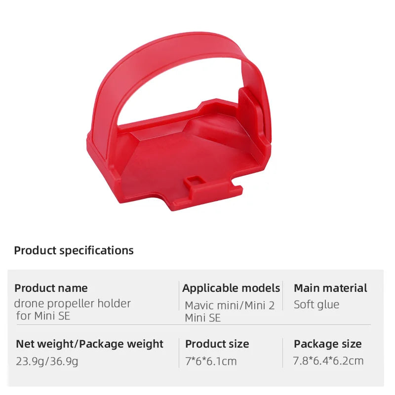 BRDRC Propeller Holder for DJI Mini 4K/Mini 2 SE/Mavic Mini Drone Wings Stabilizer Bracket Blade Mount Protective Base Accessory - Thedroneflight