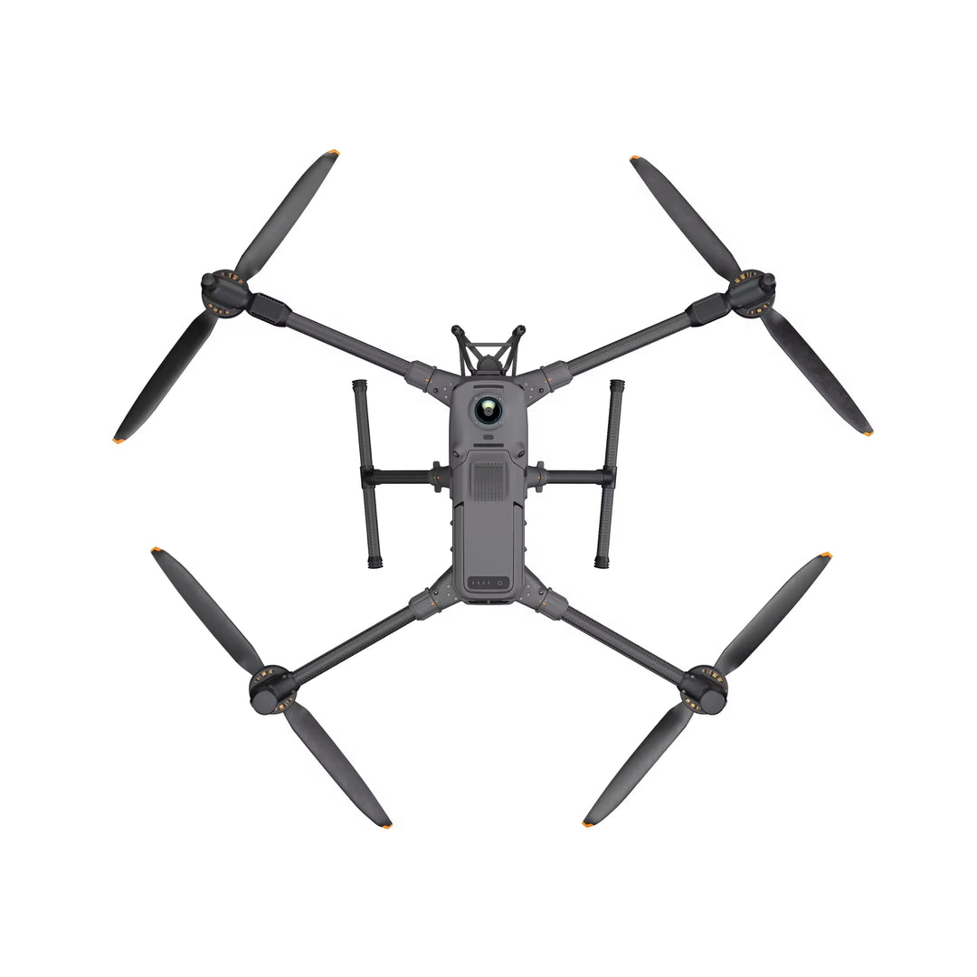 DJI Matrice 400, top view with arms and propellers extended