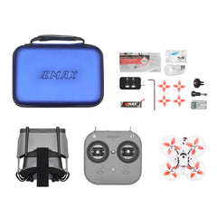 Emax Tinyhawk III 3 RTF Kit FPV Racing Drone F4 5A 15000KV RunCam Nano 4 37CH 25-100-200mW VTX FrSky D8 w/ Controller & Goggles - Thedroneflight