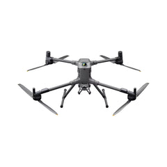 DJI Matrice 400, elevated front view with propellers extended