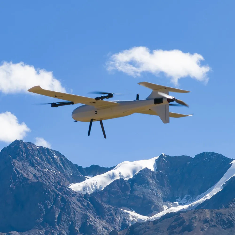 Raefly VT240 VTOL UAV - Long Range Fixed Wing Drone for Survey & Inspection