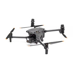 DJI Matrice 30T, front three-quarter view with propellers extended