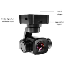 SIYI A8 Mini 4K Gimbal Camera 8MP Ultra HD 6X Digital Zoom Gimbal Camera with 1/1.7" Sony Sensor Lightweight 95g 55x55x70mm