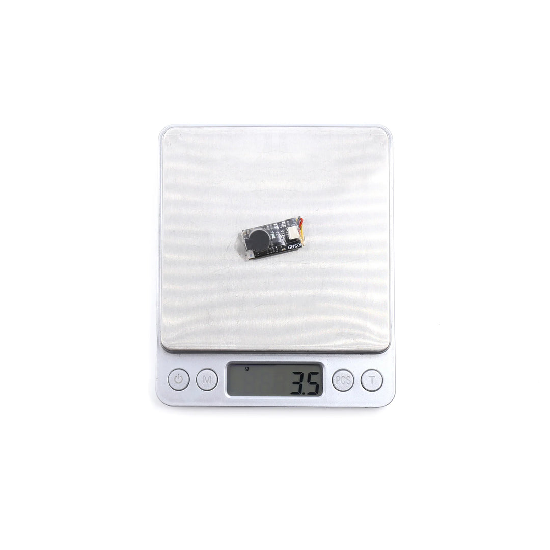 GEPRC Super Buzzer 100dB Lost-Model Alarm — Backup Battery, LED, Betaflight Compatible