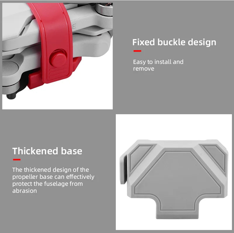 BRDRC Propeller Holder for DJI Mini 4K/Mini 2 SE/Mavic Mini Drone Wings Stabilizer Bracket Blade Mount Protective Base Accessory - Thedroneflight