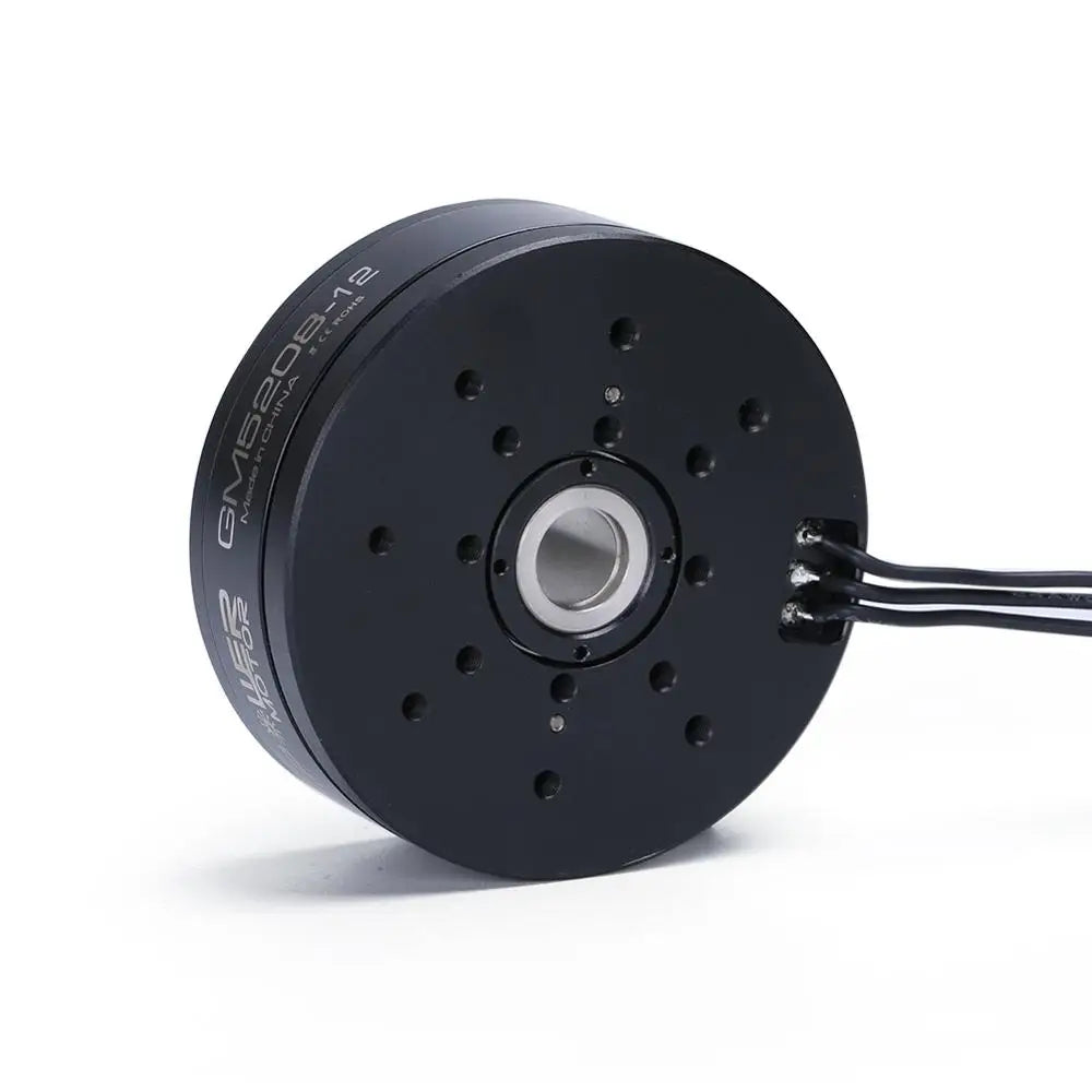 SmCpIFlight IPower GM5208-12 Hollow Shaft Brushless Gimbal Motor W/ AS5048A Encoder For DSLR / CANON 5D2/5D3 Cameras Stabilizati