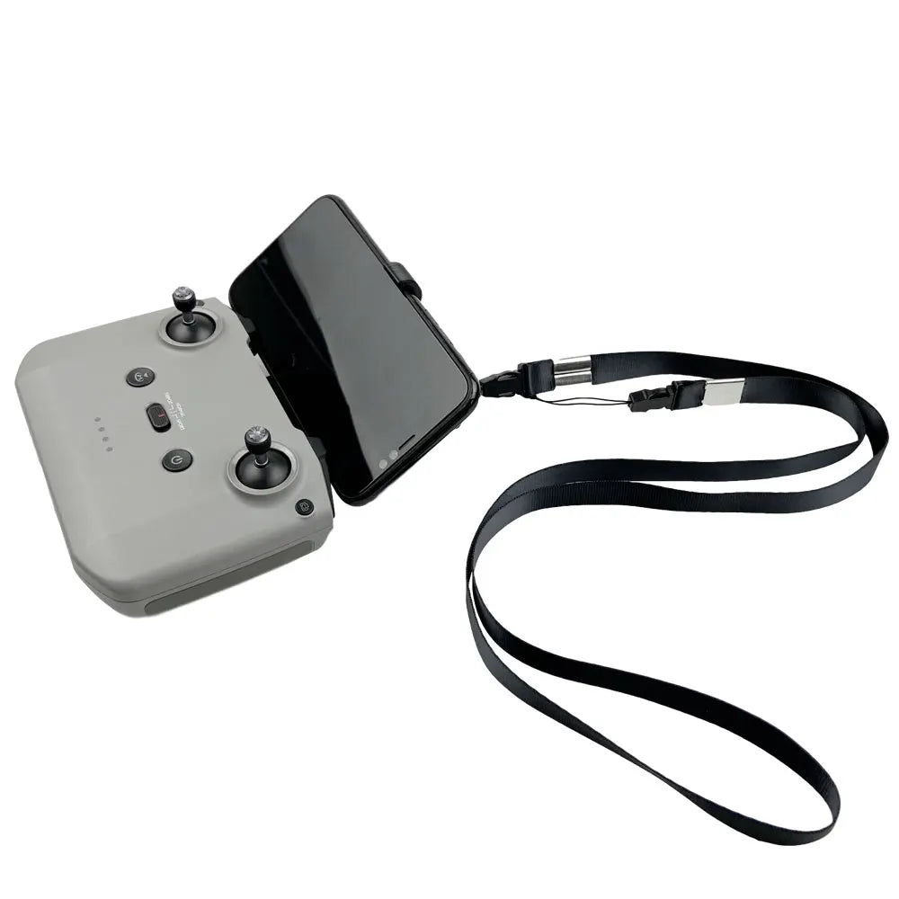 Mobile Phone Smartphone Bracket Extended Stand Mount For DJI Mavic Air 2 Drone Remote Controller Accessories with Lanyard - Thedroneflight