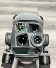 Close-up of the DJI Matrice 4T multi-camera assembly