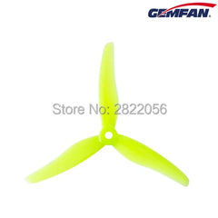 8 pcs/ 4 pairs Gemfan 51433 5inch 3 blade/ tri-blade Propeller Props CW CCW Brushless motor FPV Propeller for FPV Racing drone