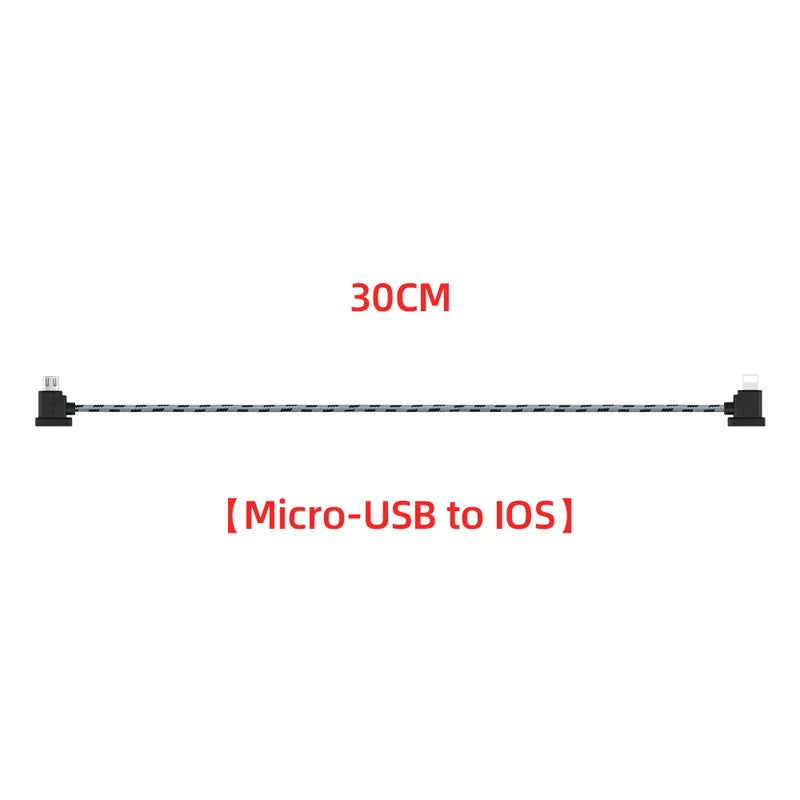 BRDRC OTG Cable - DJI Mavic/Mini Type-C/Micro-USB/iOS