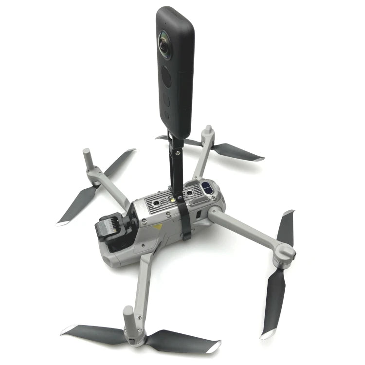 Extended Bracket Holder for DJI Mavic Air 2 Accessories Upper Mount Adapter for 360 Panorama Camera Insta360 One X GoPro 8 - Thedroneflight