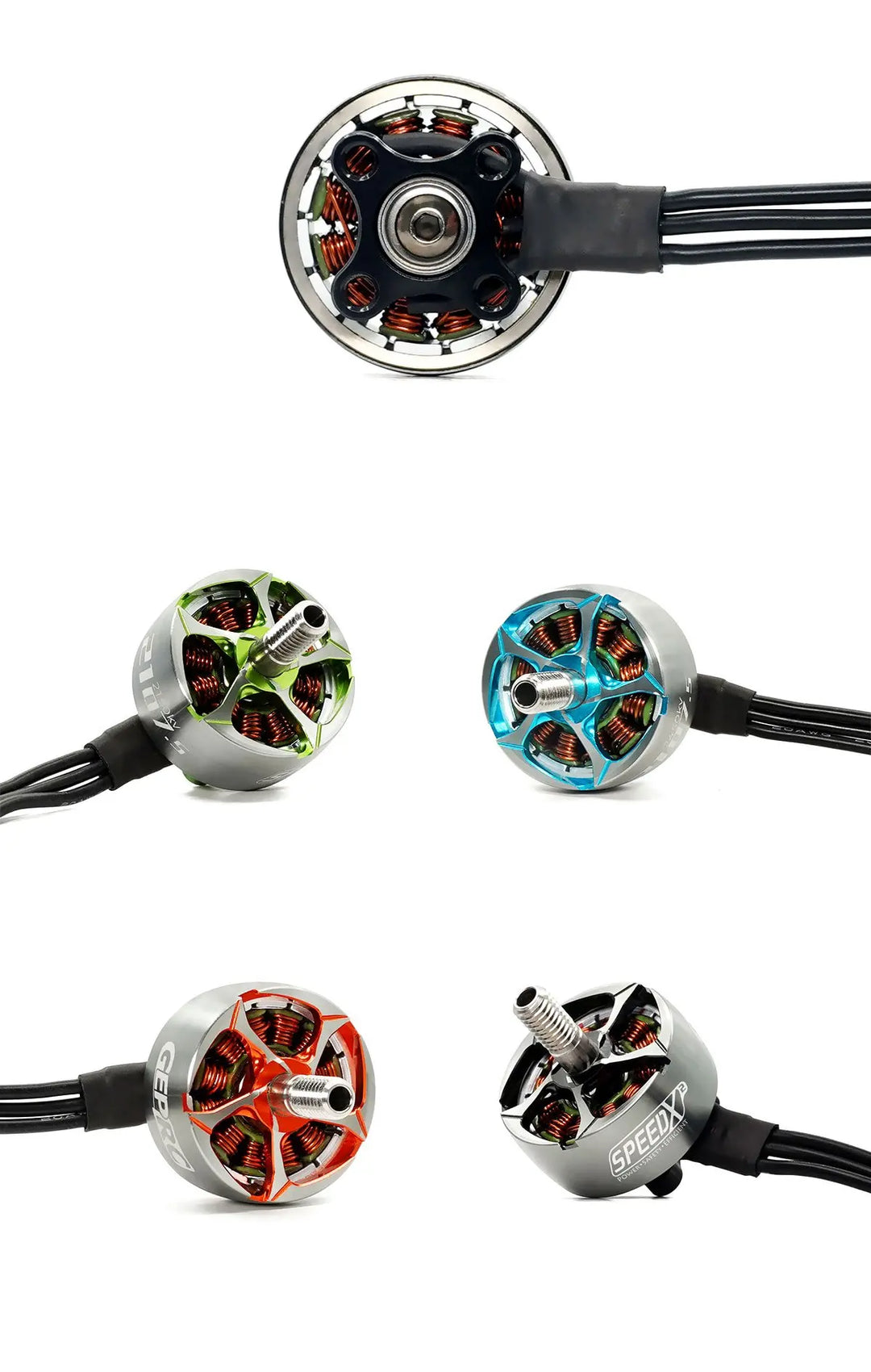 GEPRC SPEEDX2 2107.5 1960KV/2450KV Motor Suitable For DIY RC FPV Quadcopter Freestyle Racing Drone Accessories Replacement Parts - Thedroneflight