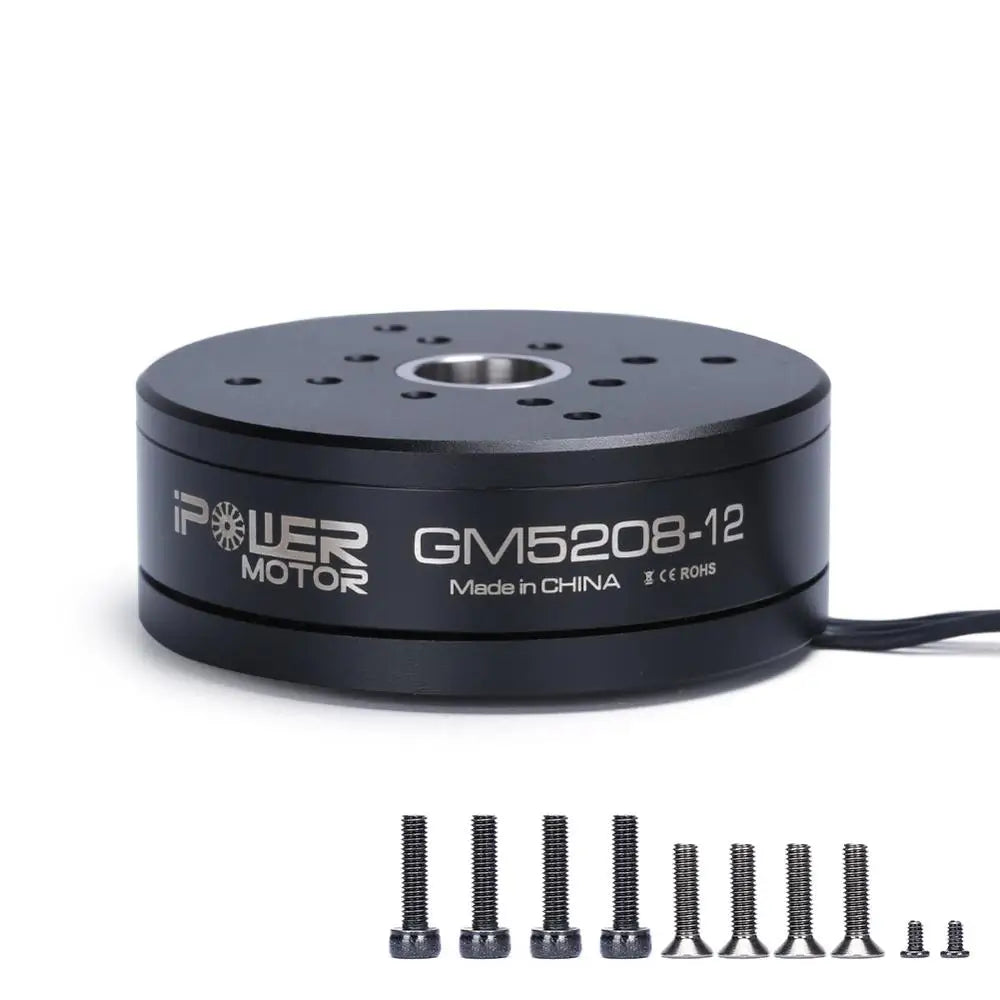 SmCpIFlight IPower GM5208-12 Hollow Shaft Brushless Gimbal Motor W/ AS5048A Encoder For DSLR / CANON 5D2/5D3 Cameras Stabilizati