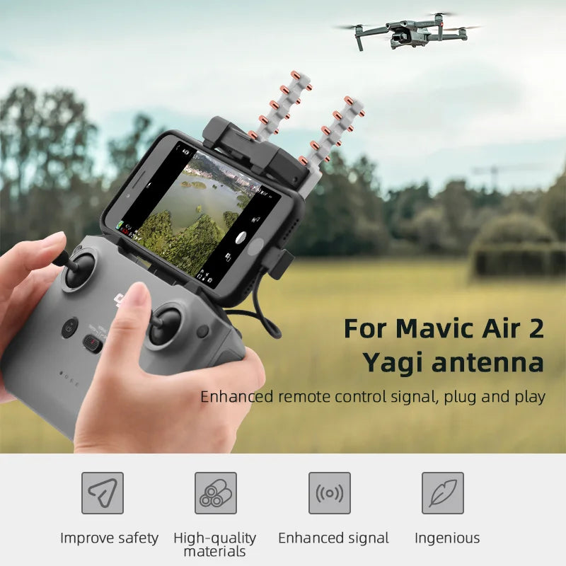 Yagi Antenna Signal Booster for DJI NEO/Air 3/Mini 3/MINI 4K/4 PRO Drone RC-N1/N2/N3 Remote Controller Signal Range Extender - Thedroneflight