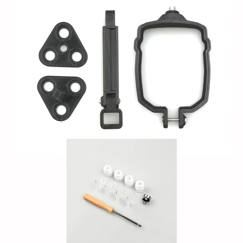 Extended Bracket Holder for DJI Mavic Air 2 Accessories Upper Mount Adapter for 360 Panorama Camera Insta360 One X GoPro 8 - Thedroneflight
