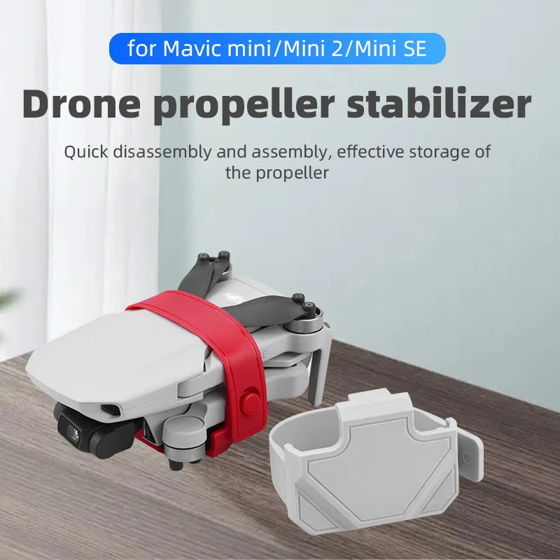 BRDRC Propeller Holder for DJI Mini 4K/Mini 2 SE/Mavic Mini Drone Wings Stabilizer Bracket Blade Mount Protective Base Accessory - Thedroneflight