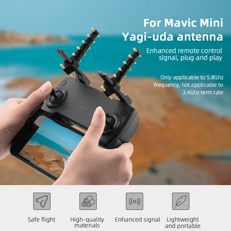 Yagi Antenna Signal Booster - DJI Mavic Mini Air 2 Pro FIMI X8 Range Extender