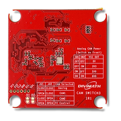 HDZero HDZ3323 Analog Camera Adapter & 3-to-1 Switcher