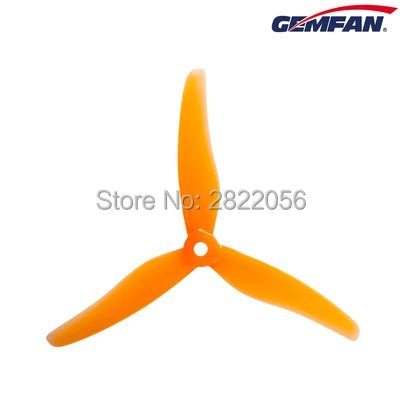 8 pcs/ 4 pairs Gemfan 51433 5inch 3 blade/ tri-blade Propeller Props CW CCW Brushless motor FPV Propeller for FPV Racing drone