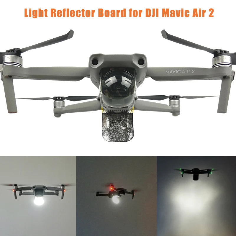 Mavic Air 2 Bottom LED Night Flash Light Reflector Board Forward looking Diffuser Rescue for DJI Mavic Air 2 Drone Accessories - Thedroneflight
