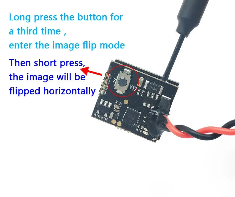 mini 5.8G FPV 48CH 25mW transmitter VTX-CAM with 600TVL camera and Skydroid OTG UVC Receiver for Android Mobile Phone Tablet
