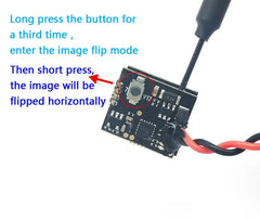 mini 5.8G FPV 48CH 25mW transmitter VTX-CAM with 600TVL camera and Skydroid OTG UVC Receiver for Android Mobile Phone Tablet