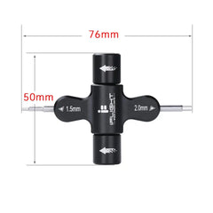 iFlight M5 Prop Nut Tool | Ratchet & 1.5mm/2mm Hex Drivers