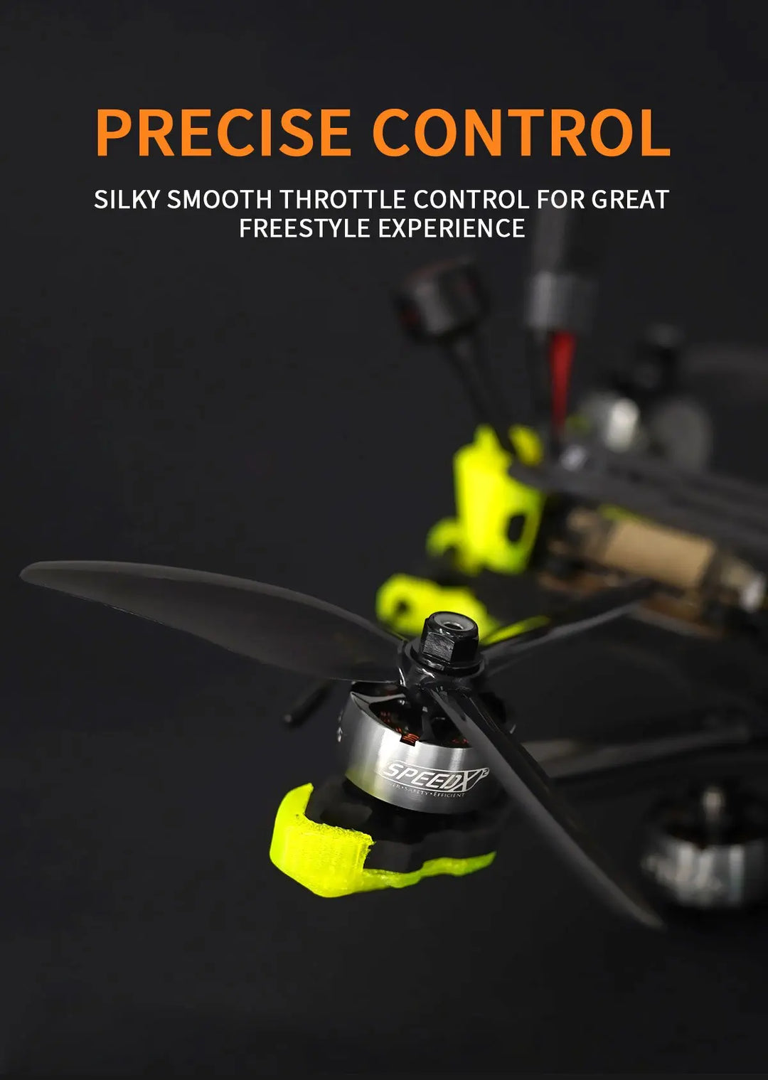 GEPRC SPEEDX2 2107.5 1960KV/2450KV Motor Suitable For DIY RC FPV Quadcopter Freestyle Racing Drone Accessories Replacement Parts - Thedroneflight