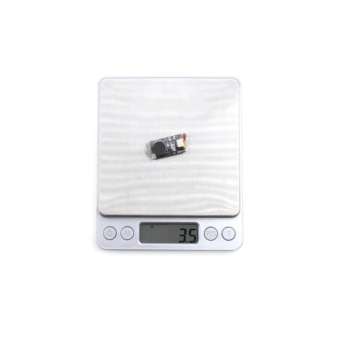 GEPRC Super Buzzer 100dB Lost-Model Alarm — Backup Battery, LED, Betaflight Compatible