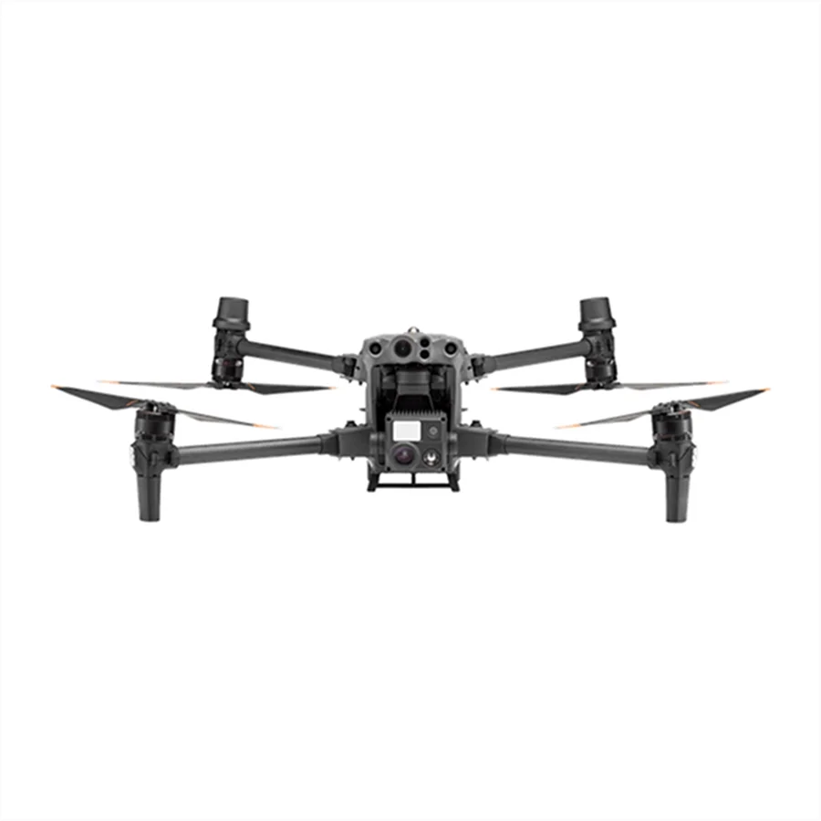 DJI Matrice 30T, front view with arms extended and camera below