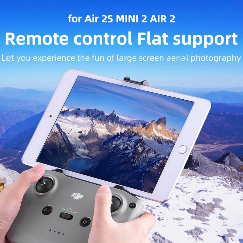 Expansion Bracket for DJI Mavic 3/Air 2S/Air 2/Mini 2/Mini 3 Pro/Air 3/Neo/Flip Drone Remote Control Tablet Holder Phone Holder