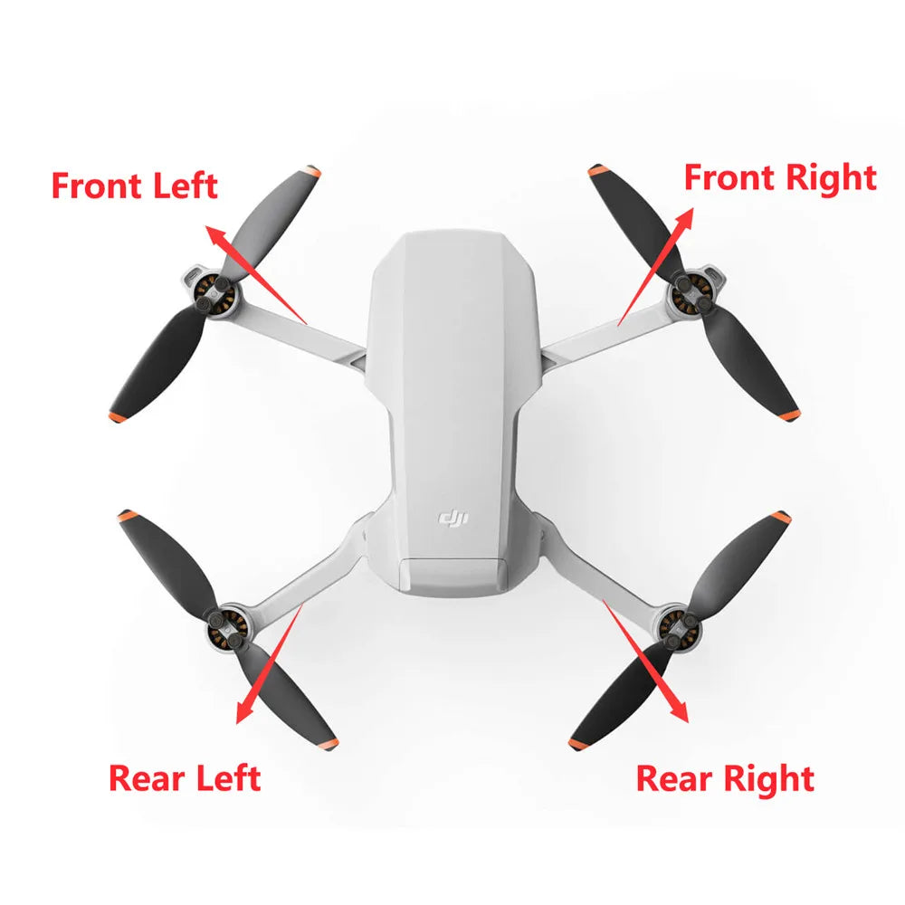 Genuine Motor Arms for DJI Mini 2 Left/Right Front/Rear Motor Arm/Shell Spare Part for Mavic Mini 2 ( in good condition) - Thedroneflight