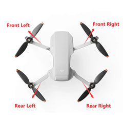 Genuine Motor Arms for DJI Mini 2 Left/Right Front/Rear Motor Arm/Shell Spare Part for Mavic Mini 2 ( in good condition) - Thedroneflight