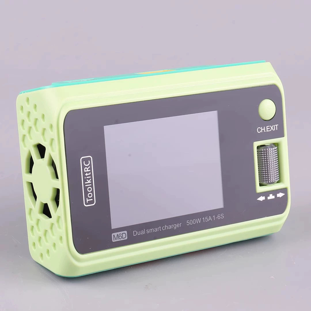 Toolkitrc Hawaii M6d Mojito Version Balance Charger 6S Lithium Battery Dual-Channel 500W Model Aircraft UAV
