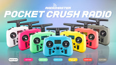 RadioMaster Pocket Crush — ELRS 2.4GHz, Hall Gimbal, EdgeTX, 7 Colors