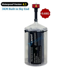 Aoft Technology FPV Fiber Optic Module v4.1 — Waterproof 0.35mm, 1–20KM Sky End, Anti-Interference UAV Video & Data Link