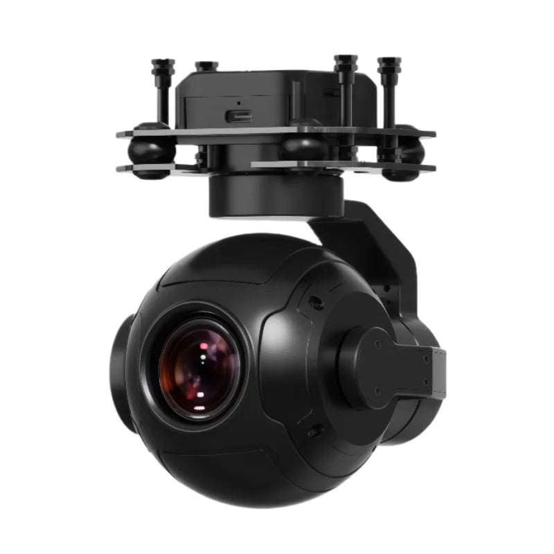 SIYI ZR10 3-Axis Gimbal Camera — 30X Zoom, 4K/60fps, Starlight Night Vision, IP53, UAV - TheDroneFlight