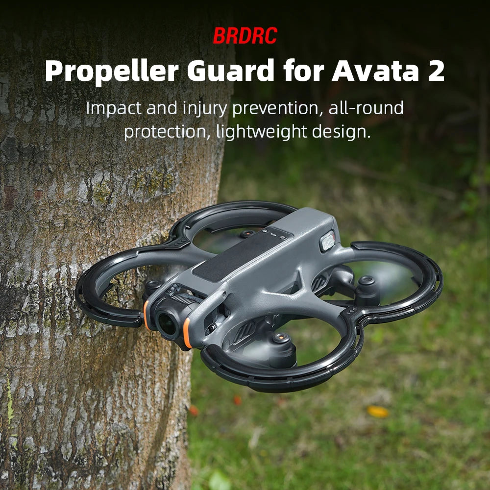 BRDRC Propeller Guard for DJI Avata 2 Anti-collision Bumpers Protection Guard Impact Protectors Drone Lightweight Accessories - Thedroneflight