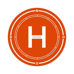 Drone Landing Pad Waterproof 40cm/75cm/110cm - Fast-Fold Helipad for DJI Mavic Mini Air 2S 3 Pro