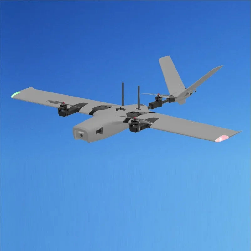 Argus 1200mm ROC Wing VTOL Fixed-Wing UAV — ArgusFPV H7 FC, GPS, 40–60km Range, PNP - TheDroneFlight