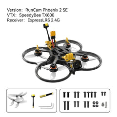 SpeedyBee Bee35 Pro 3.5" FPV Cinewhoop - DJI O3 6S ELRS